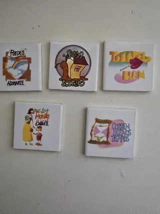 Lote 5 Azulejos Decorativos