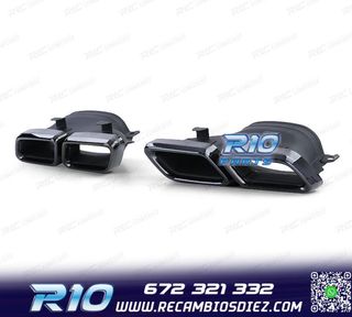 COLAS ESCAPE MERCEDES CLASE C W205 14-18 LOOK C63 AMG