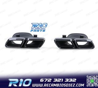 COLAS ESCAPE MERCEDES CLASE C W205 14-18 LOOK C63 AMG