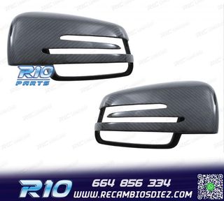 CARCASAS ESPEJOS RETROVISORES CARBONO MERCEDES CLASE A B C E