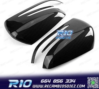 CARCASAS ESPEJOS RETROVISORES CARBONO MERCEDES CLASE A B C E