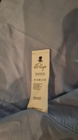 Camisa Oxford El Pulpo Azul