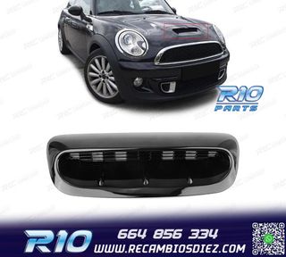 ENTRADA DE AIRE MINI COOPER R56 R57 S 06-10 NEGRO BRILLO