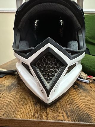 Casco Airoh Fighters Blanco Talla M