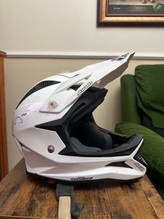 Casco Airoh Fighters Blanco Talla M