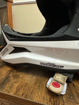 Casco Airoh Fighters Blanco Talla M