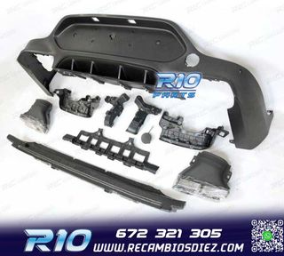 DIFUSOR MERCEDES GLC X253 COUPE 15-18 LOOK AMG GLC63 + COL