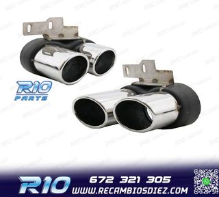 DIFUSOR AUDI A7 S LINE 19- LOOK S7 + COLAS ESCAPE CROMO