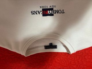 Sudadera Tommy Jeans Blanca