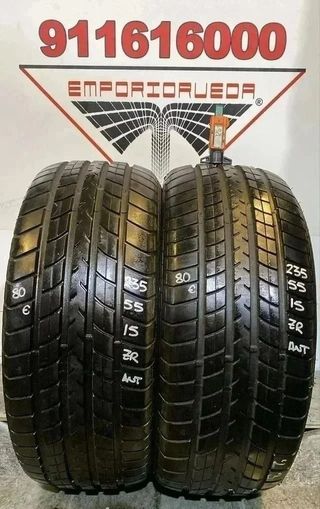 -235 55 15 ZR DUNLOP RUEDA SEMINUEVA OFERTA