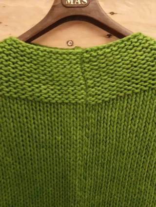 Mantella donna verde taglia unica