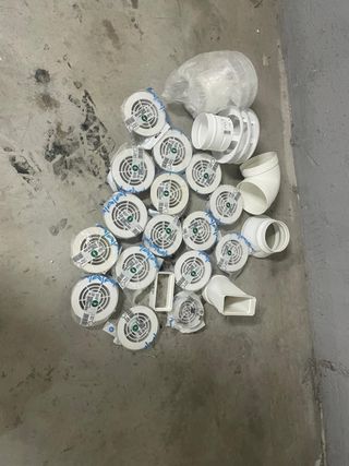 Lote material ventilación/climatización nuevo
