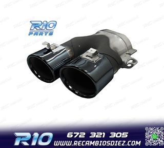 DIFUSOR MERCEDES W206 AMG 21- LOOK C43 + COLAS ESCAPE NEGRO