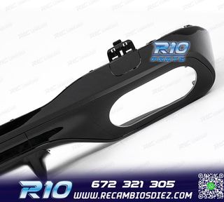 DIFUSOR MERCEDES W206 AMG 21- LOOK C43 + COLAS ESCAPE NEGRO