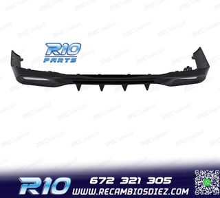 DIFUSOR MERCEDES W206 AMG 21- LOOK C43 + COLAS ESCAPE NEGRO