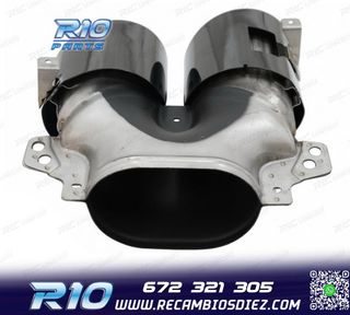 COLAS DE ESCAPE MERCEDES GLE W167 19- LOOK GLE53 NEGRO