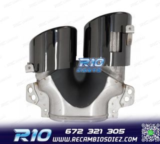 COLAS DE ESCAPE MERCEDES GLE W167 19- LOOK GLE53 NEGRO