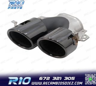 COLAS DE ESCAPE MERCEDES GLE W167 19- LOOK GLE53 NEGRO