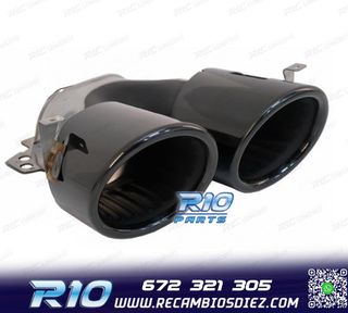 COLAS DE ESCAPE MERCEDES GLE W167 19- LOOK GLE53 NEGRO