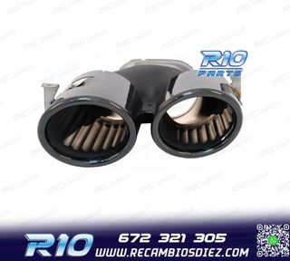 COLAS DE ESCAPE MERCEDES GLE W167 19- LOOK GLE53 NEGRO