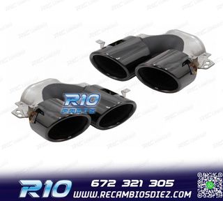 COLAS DE ESCAPE MERCEDES GLE W167 19- LOOK GLE53 NEGRO