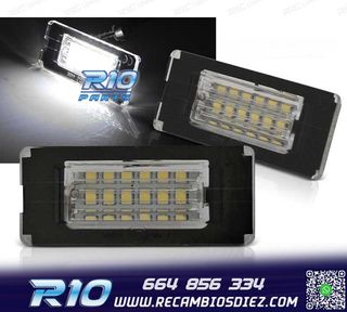 LUCES MATRICULA PARA BMW MINI R56 R57 R58 R59 LED