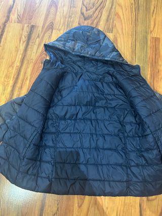 Plumífero reversible camuflaje Talla 10-11 años