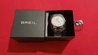 Orologio Uomo Breil Argento Bianco