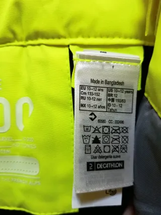 Pantalón de nieve para niño/a con tirantes