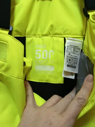 Pantalón de nieve para niño/a con tirantes