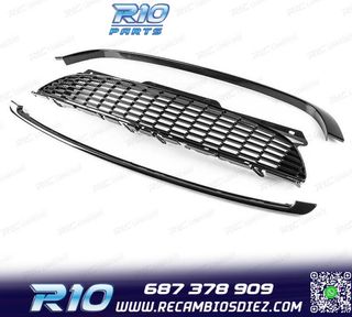 PARRILLAS MINI COOPER R56 R57 06-09 NEGRO BRILLO