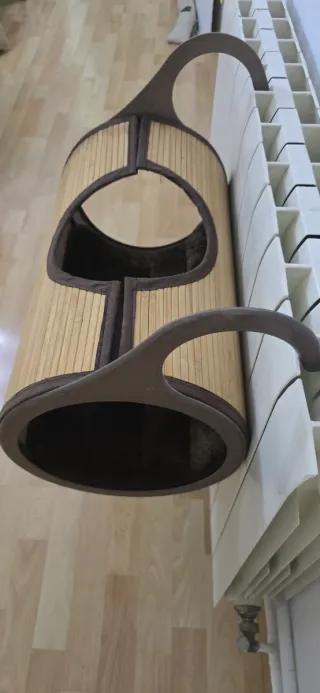 Hamaca bambú para gato colgante