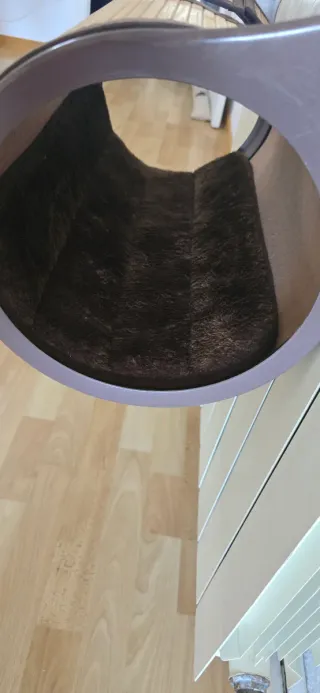 Hamaca bambú para gato colgante