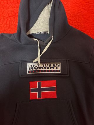 Sudadera Napapijri Norway Azul y Roja