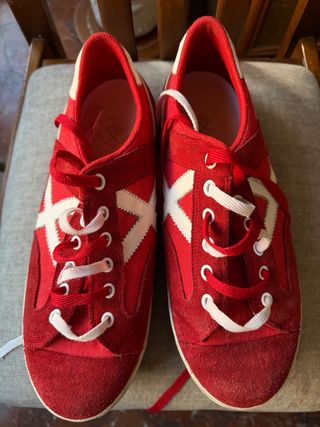 Zapatillas Munich Rojas Talla 43