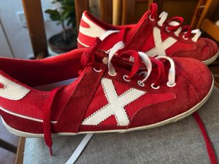 Zapatillas Munich Rojas Talla 43