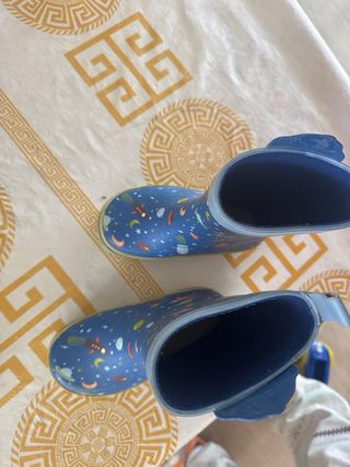Botas de agua niño espacio talla 23