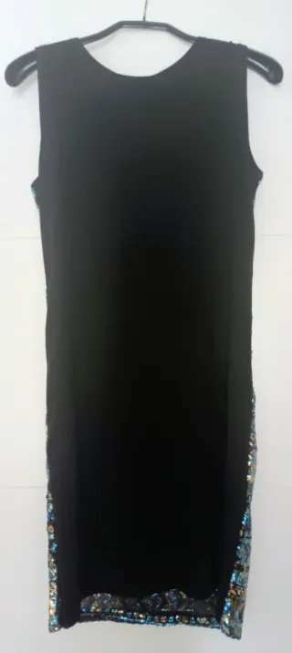 Vestido fiesta lentejuelas colores