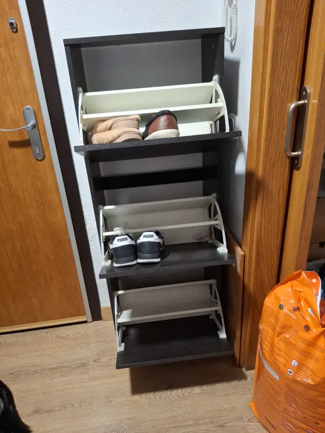 Zapatero Ikea Marrón