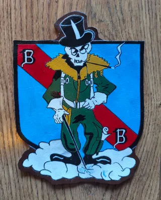 Parche Réplica WW2 de Cuero Pintado a mano