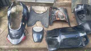 Ricambi plastiche Aprilia Scarabeo 50