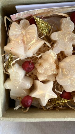 Set 10 Candele Natalizie Profumate