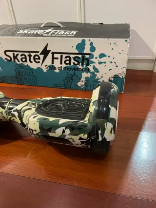 Hoverboard Skateflash Camuflaje