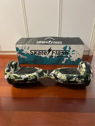 Hoverboard Skateflash Camuflaje