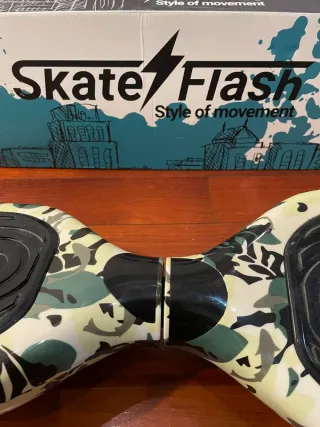 Hoverboard Skateflash Camuflaje