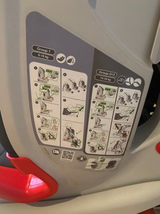 Silla coche Britax Römer Grupo I-II-III