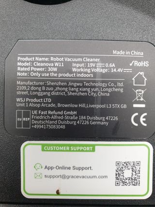 Robot Aspirador Cleanova W11