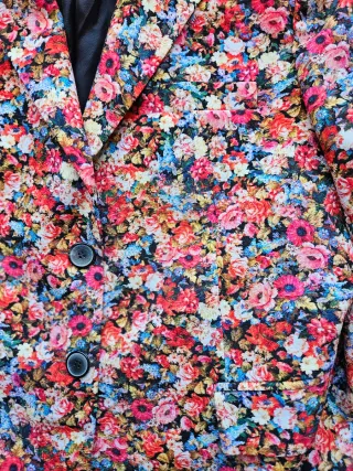 Chaqueta Zara Flores Talla M