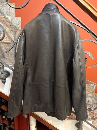 Giacca in vera pelle vintage uomo