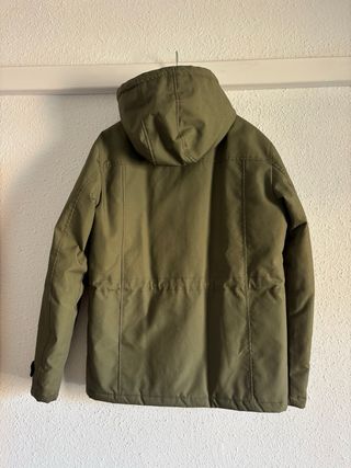 Parka verde Solid! con forro interior